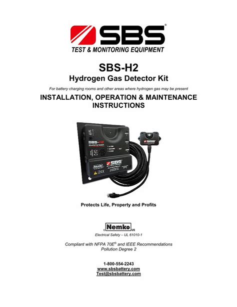 sbs h2 manual